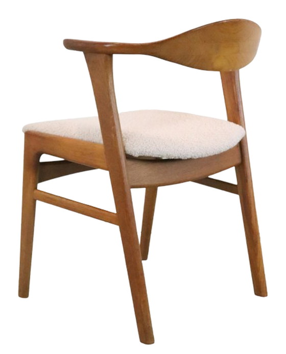 Image 1 of 6x Erik Kirkegaard for Hong stolefabrik model 49 chairs vintage