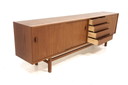 Scandinavian teak bookcase, Sweden, 1960