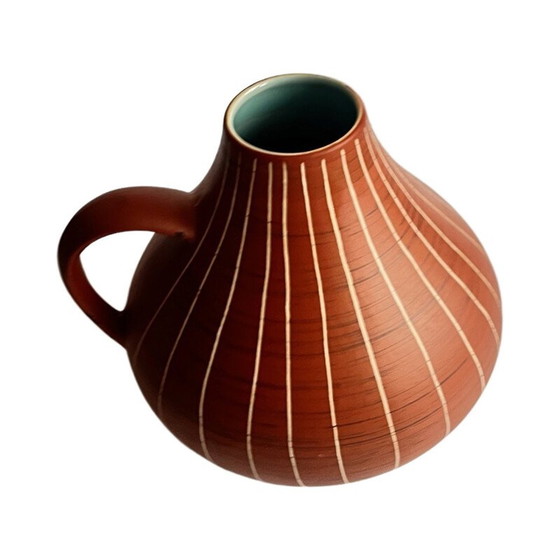 Image 1 of Vaso in ceramica d'epoca tipo 459-17 con manico per Gramann Keramik, Germania 1970