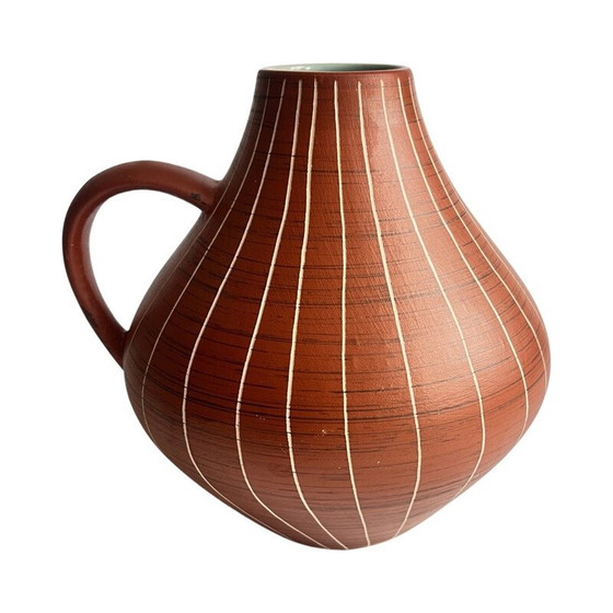 Image 1 of Vaso in ceramica d'epoca tipo 459-17 con manico per Gramann Keramik, Germania 1970