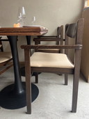 12x Fauteuil en chêne vintage
