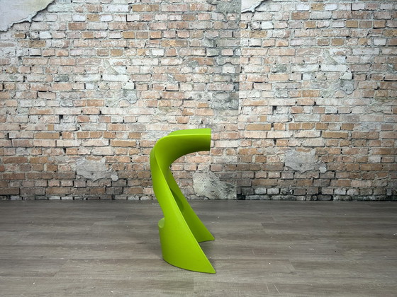 Image 1 of Slide Design Koncord green - bar stool