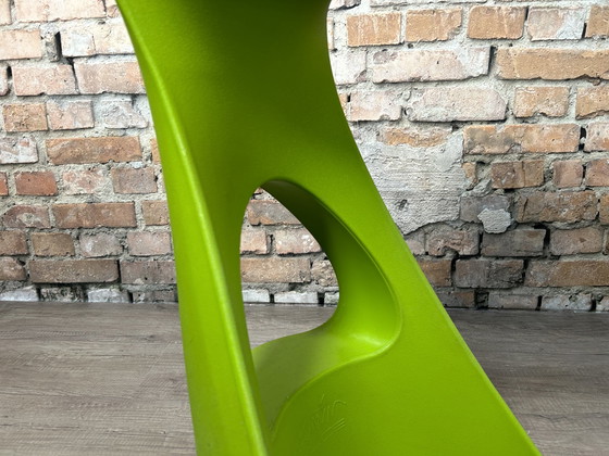 Image 1 of Slide Design Koncord green - bar stool