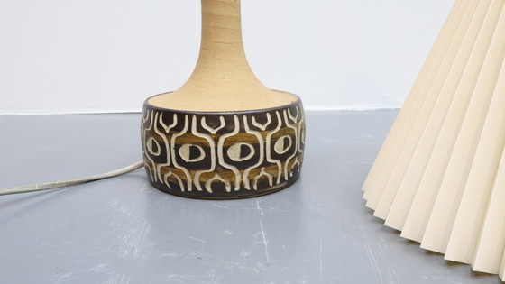 Image 1 of Lampada da tavolo vintage in ceramica danese Jette Hellerøe