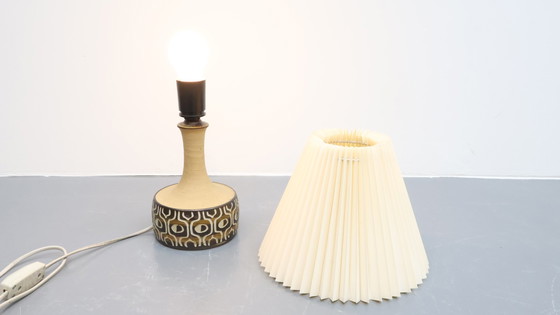 Image 1 of Lampada da tavolo vintage in ceramica danese Jette Hellerøe