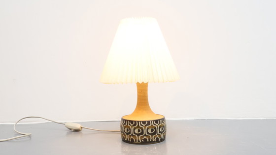 Image 1 of Lampada da tavolo vintage in ceramica danese Jette Hellerøe