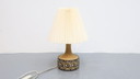 Vintage table lamp Danish ceramic Jette Hellerøe