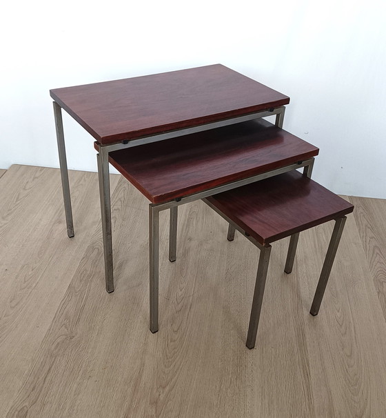 Image 1 of Set Sixties Nest Tables