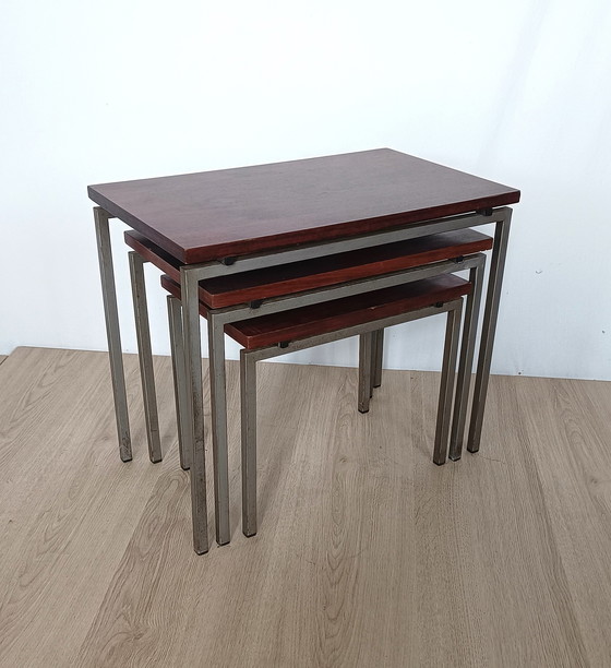 Image 1 of Set Sixties Nest Tables