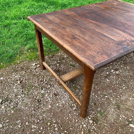 Image 1 of Tavolo da fattoria in legno d'epoca