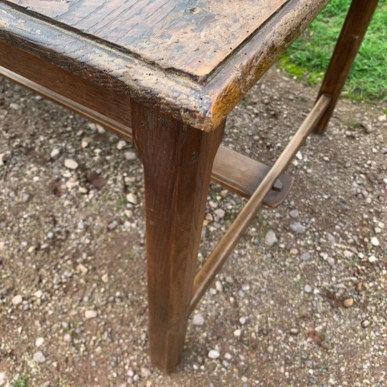 Image 1 of Tavolo da fattoria in legno d'epoca