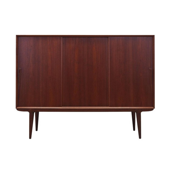 Image 1 of Vintage teak highboard by Omann Jun, 1970s