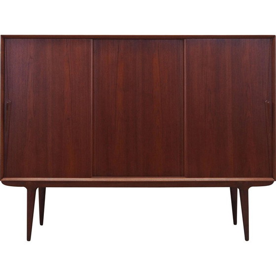 Image 1 of Vintage teak highboard by Omann Jun, 1970s