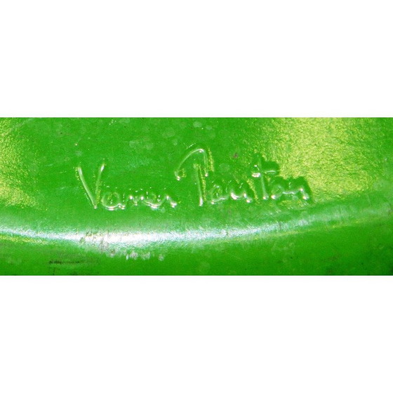 Image 1 of Set of 3 vintage fiberglass chairs by Verner Panton for Vitra