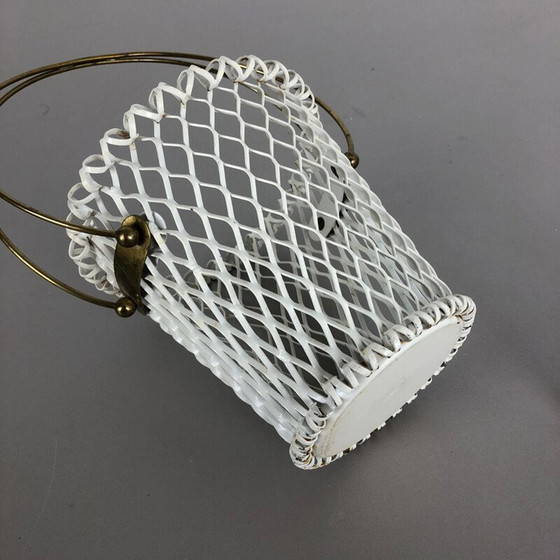 Image 1 of Vintage Modernist Mategot Flower Pot Plant Stands Vases France 1960s