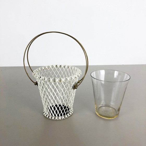 Image 1 of Vintage Modernist Mategot Flower Pot Plant Stands Vases France 1960s