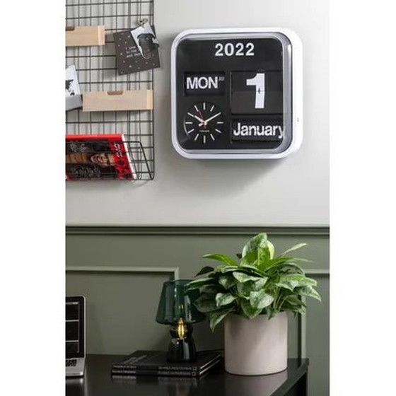 Image 1 of Karlsson Big Flip Wall Clock