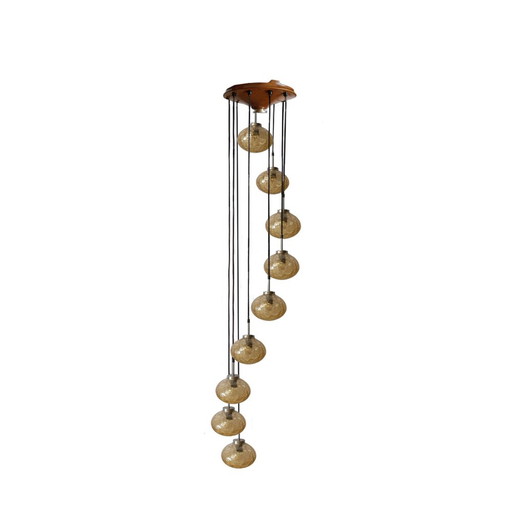 Lampe pendante en cascade Mid Century