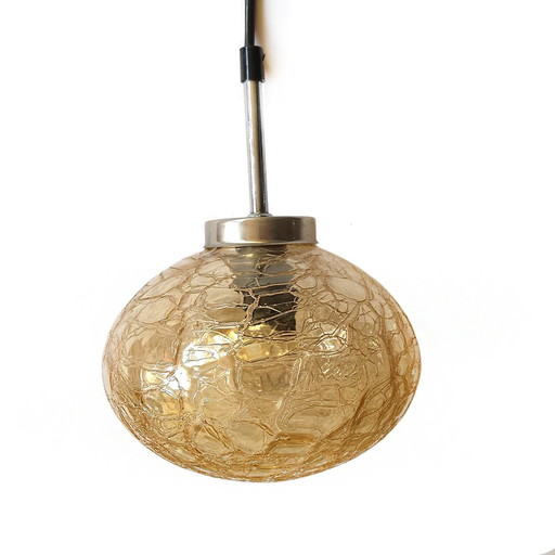 Lampe pendante en cascade Mid Century de Doria, 1970