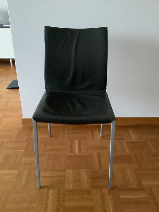 6x Lia Zanotta chairs