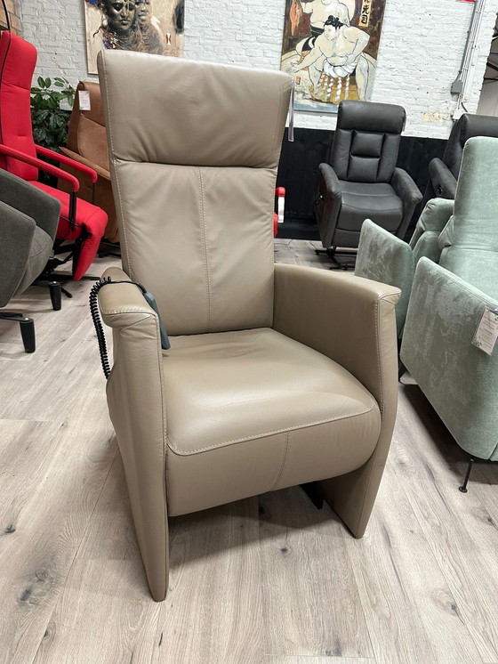 Image 1 of Prominent Sta-Op Chair In Beige/Taupe