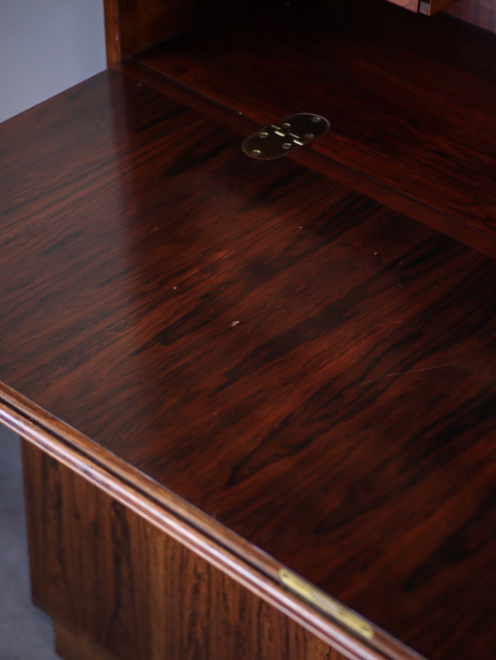 Image 1 of Omann Jun secretaire bookcase rosewood 1960s