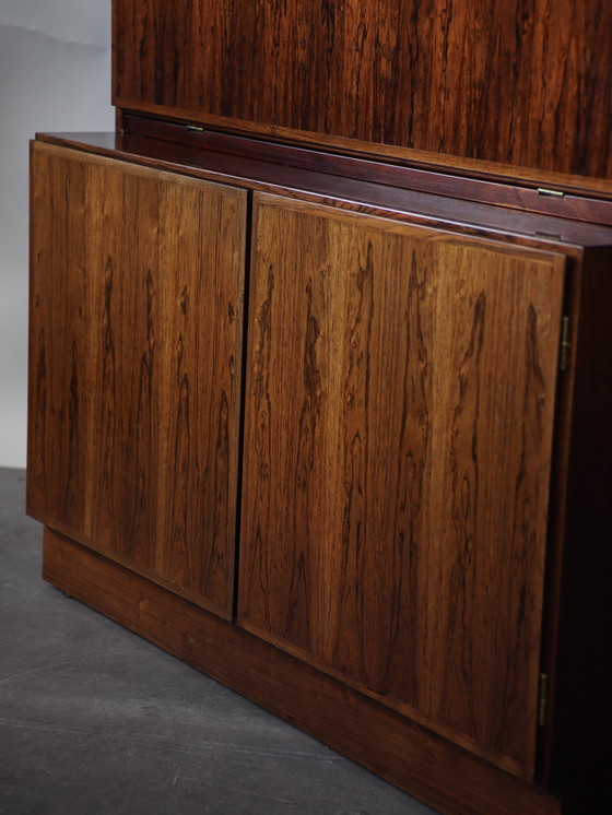 Image 1 of Omann Jun secretaire bookcase rosewood 1960s