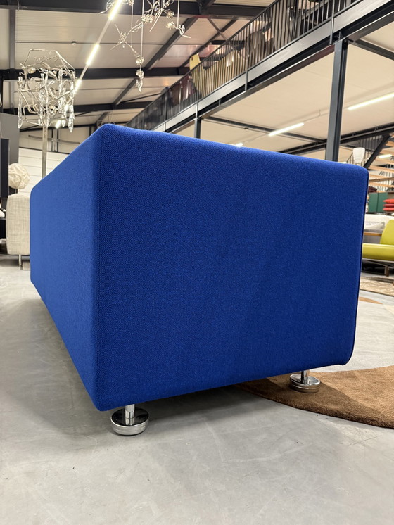 Image 1 of Gelderland 4800 2.5 Seater Sofa Hallingdal Blue Fabric