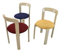 8x Bruno Rey model 3300 chair chairs vintage