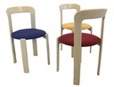 8x Bruno Rey model 3300 chair chairs vintage