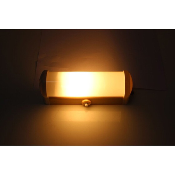 Image 1 of Lampada da parete vintage in bachelite e vetro, Cecoslovacchia 1930