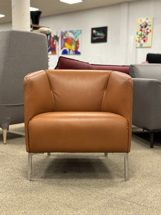 Image 1 of Rolf Benz 392 Armchair brown leather