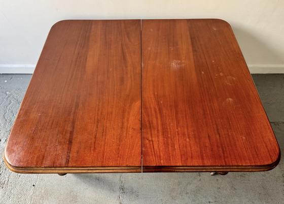 Image 1 of Large Antique Mahogany Dining Table