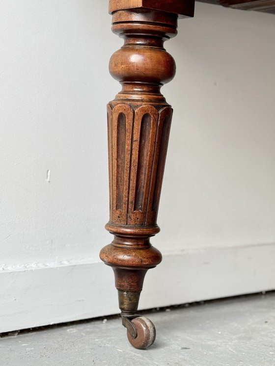 Image 1 of Large Antique Mahogany Dining Table