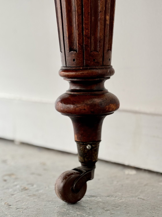 Image 1 of Large Antique Mahogany Dining Table