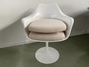 2x Replacement Cushion Tulip Armchair - Cream color