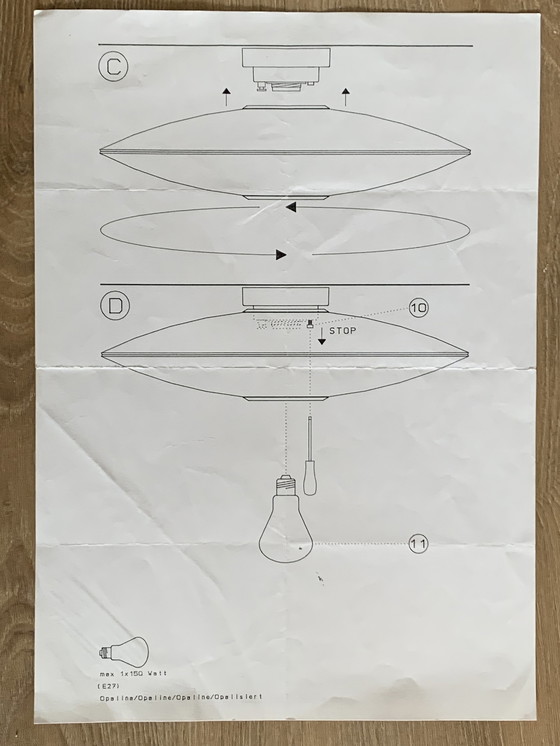 Image 1 of 2x Prandina Ceiling Lamp Extra C3