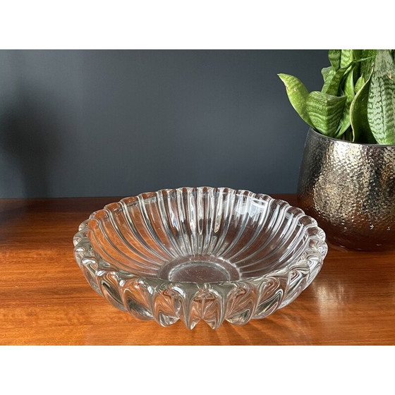 Image 1 of Ciotola in vetro modellato vintage di Pierre d'Avesn, Francia 1930