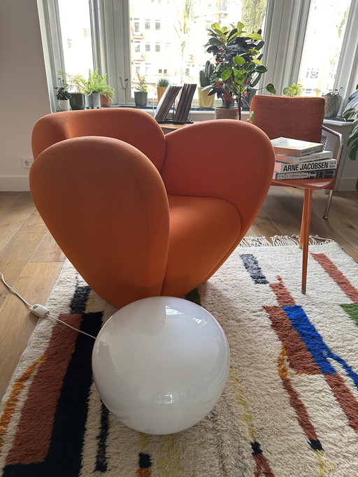 Orange Size Ten Chair By Ron Arad For Moroso