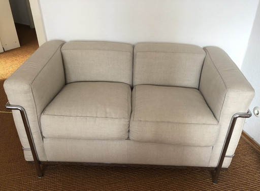 Le Corbusier Cassina Lc 2 Sofa 2 seater