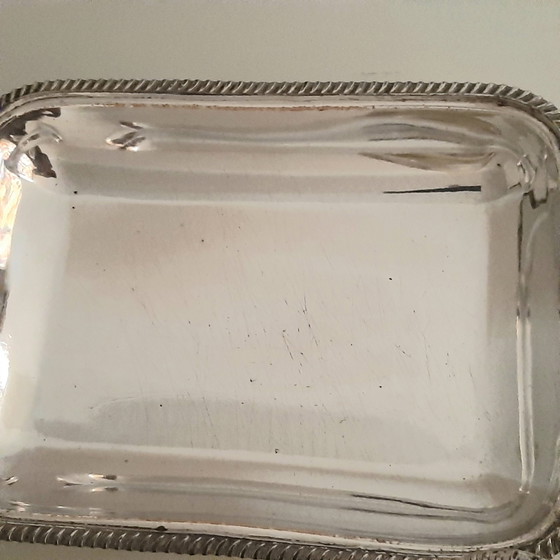 Image 1 of Mappin & Webb,  Sheffield Antique Edwardian Silver Plated Dish