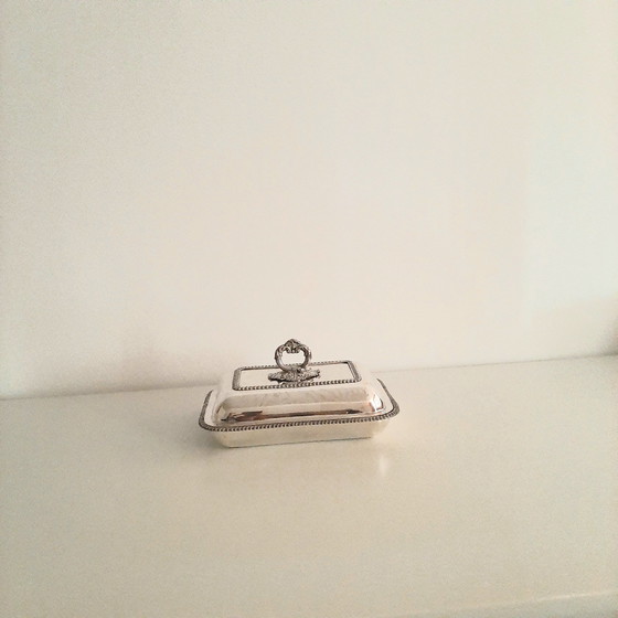 Image 1 of Mappin & Webb,  Sheffield Antique Edwardian Silver Plated Dish