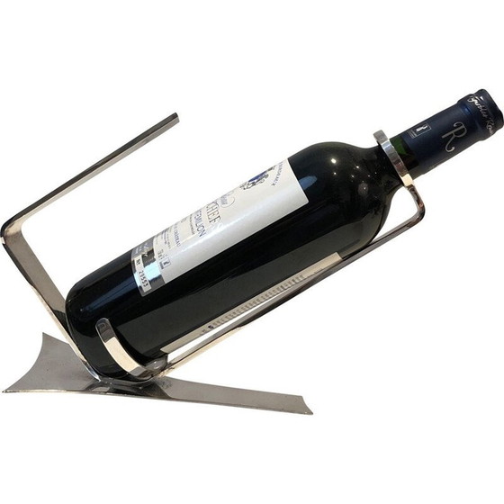 Image 1 of Portabottiglie vintage art déco placcato argento, Francia 1930