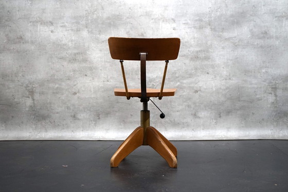 Image 1 of Mid - Century architectural swivel chair by Stoll Giroflex, 1950s