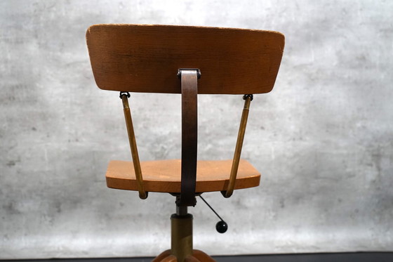 Image 1 of Mid - Century architectural swivel chair by Stoll Giroflex, 1950s