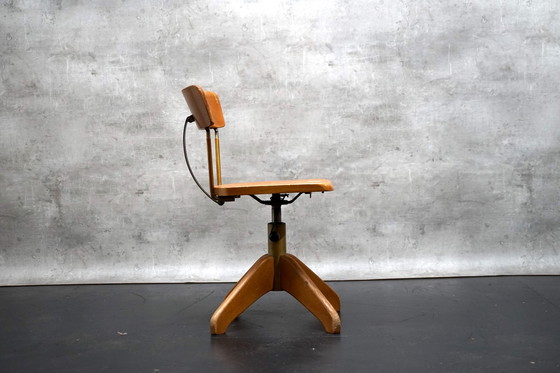 Image 1 of Mid - Century architectural swivel chair by Stoll Giroflex, 1950s