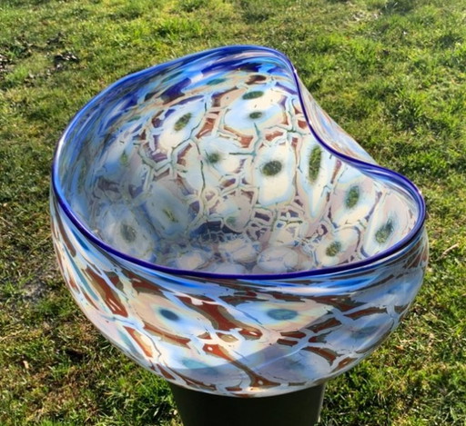 Peter Bremers - Large Blown Bowl In Grail Technique - Workshop Niek Wilkin