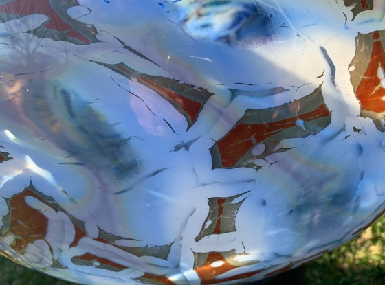 Image 1 of Peter Bremers - Large Blown Bowl In Grail Technique - Workshop Niek Wilkin