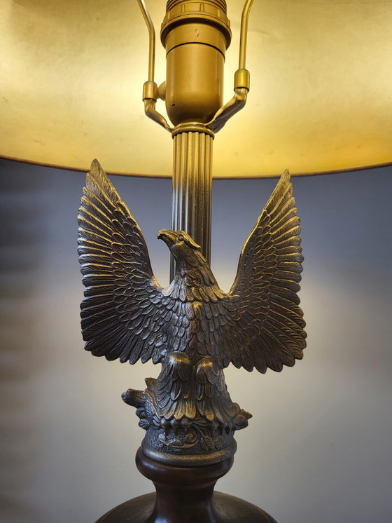 Image 1 of Eagle table lamp, Deknudt, 1970s, Belgium