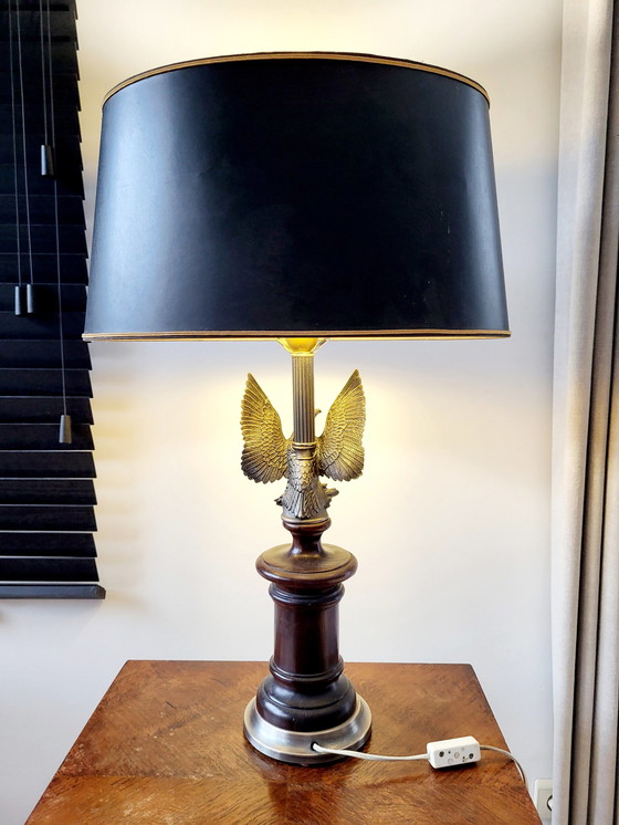 Image 1 of Eagle table lamp, Deknudt, 1970s, Belgium